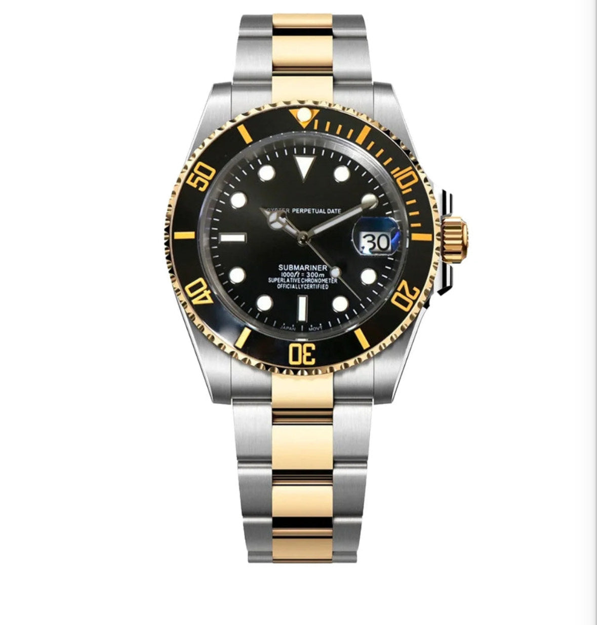 SEIKOMARINER | BLACK (TWO TONES)
